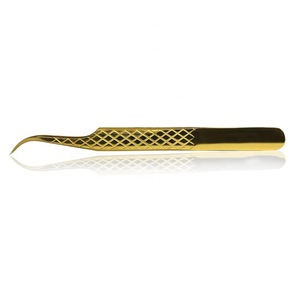 Diamond Grip Eyelash Tweezers 