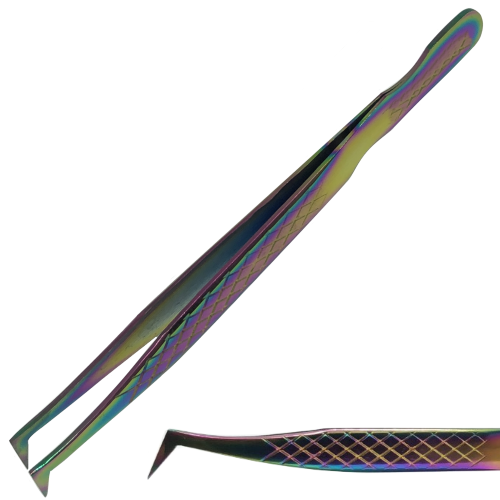 Diamond Grip Eyelash Tweezers 