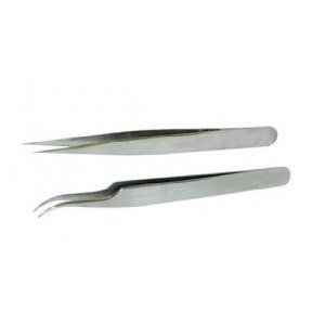 DIAMOND GRIP EYELASH TWEEZERS PLASMA BLACK