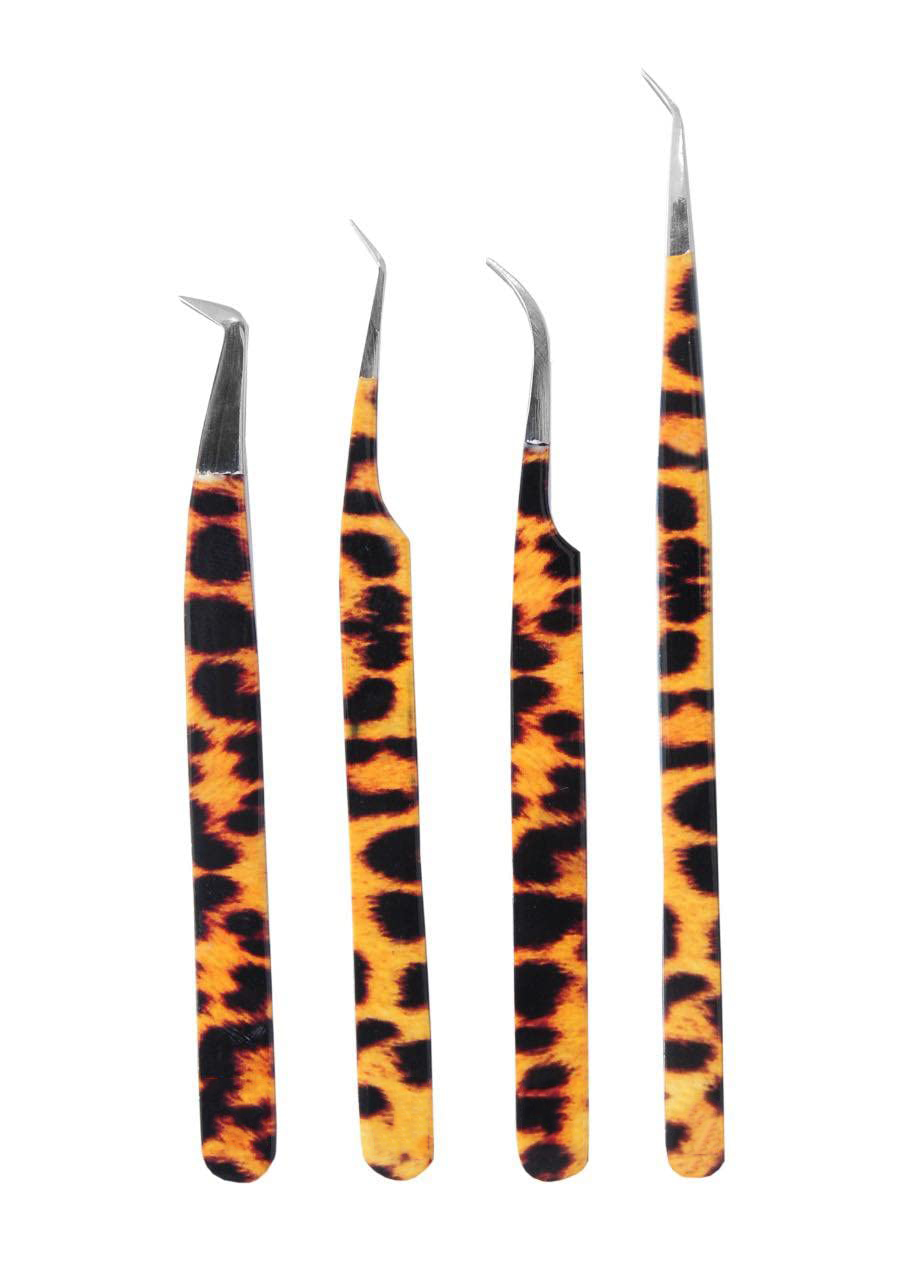 DIAMOND GRIP EYELASH TWEEZERS PLASMA BLACK