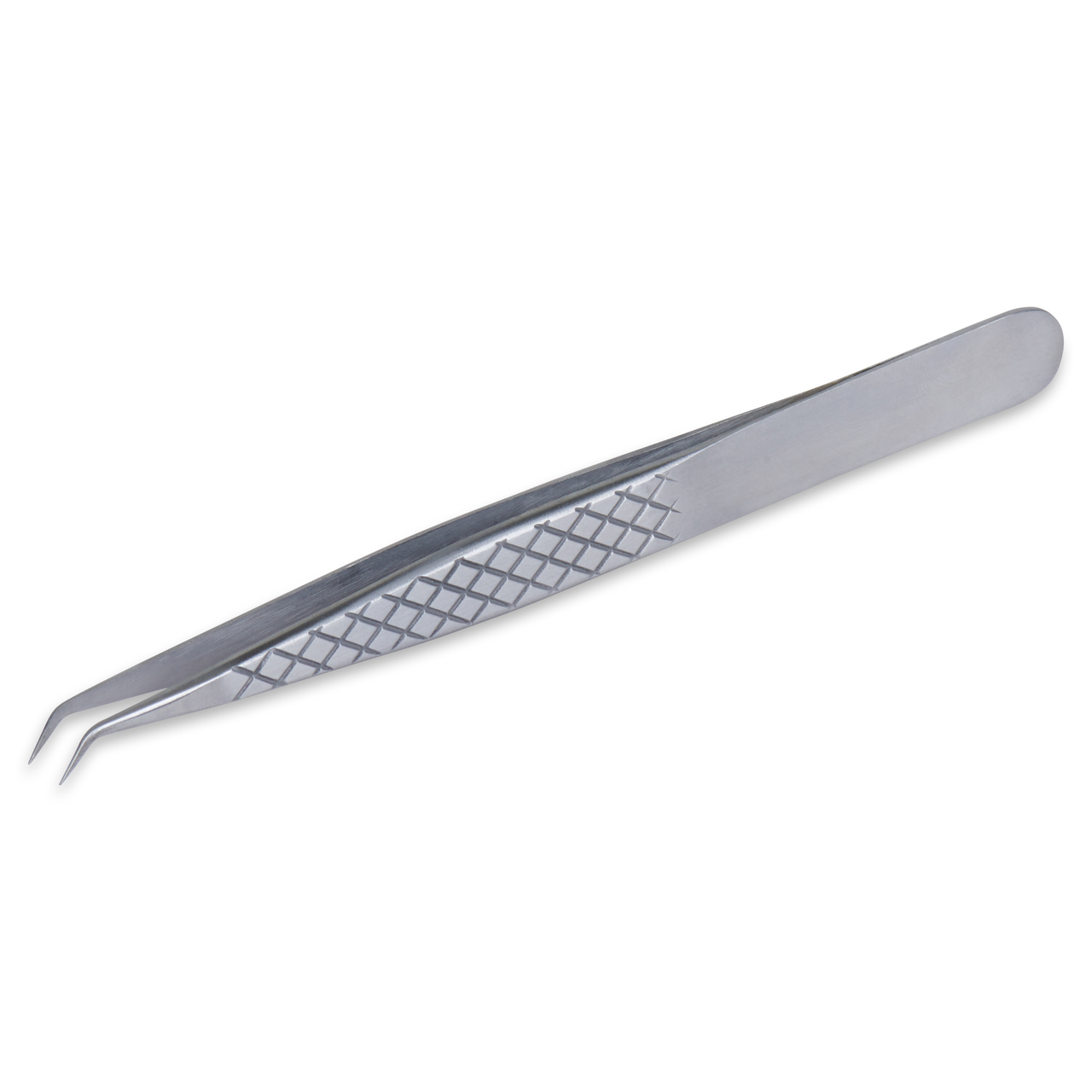 Diamond Grip Eyelash Tweezers 