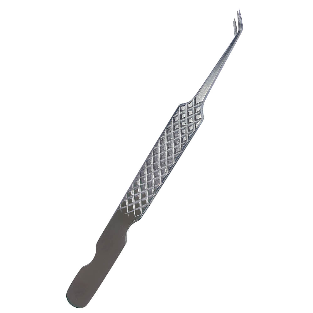 Diamond Grip Eyelash Tweezers 