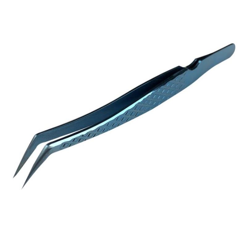 Diamond Grip Eyelash Tweezers 